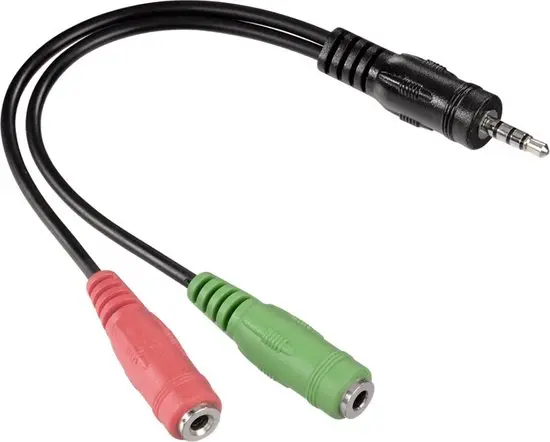 CABLE ADAPTATEUR 2X JACK 3.5 VERS JACK